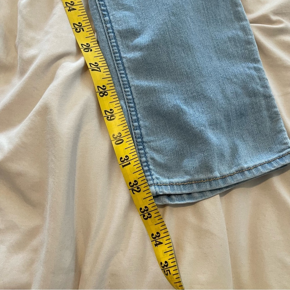 Hollister Women's Sky Blue Skinny Leg Jeans Size 1L - Picture 4 of 6